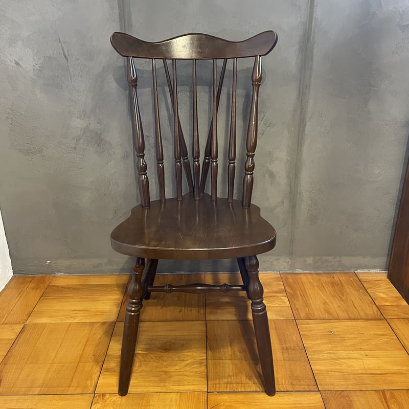 古い椅子 ウィンザーチェア 木製 ダイニングチェア イス 古道具