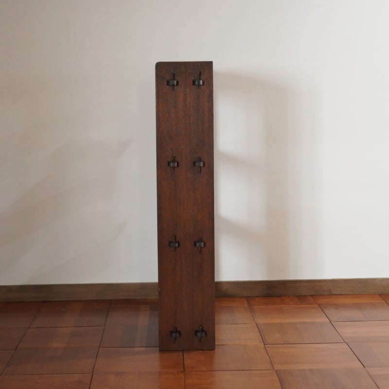 くさび棚 収納 棚 木製 飾り棚 本棚 昭和初期 古家具 アンティーク