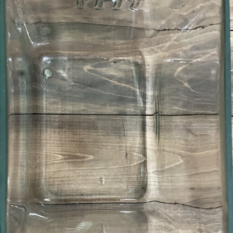 四角ガラス瓶 花瓶 ガラス インテリア フラワーベース 古道具