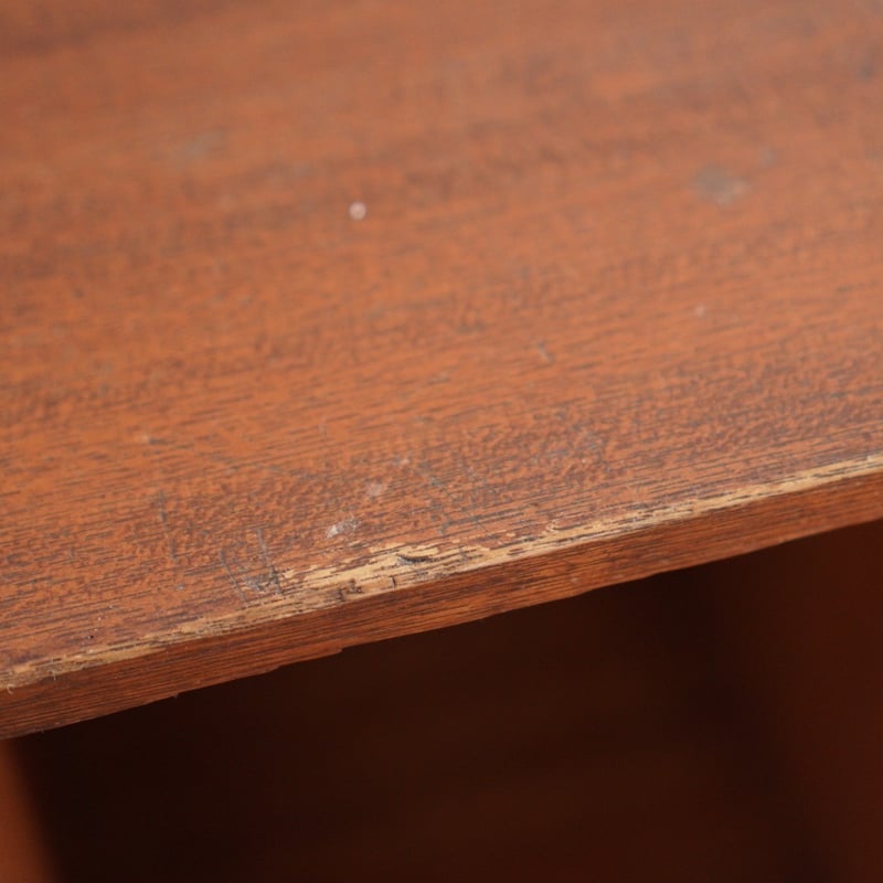 古い収納棚 収納 棚 木製 本棚 昭和初期 古家具 アンティーク