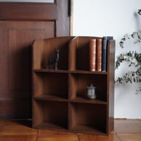 古いガラス棚 食器棚 収納棚 木製 昭和初期 収納 古道具 アンティーク