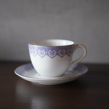 カップ&ソーサー C&S ティーカップ コーヒーカップ 名古屋製陶会社 昭和初期 昭和レトロ アンティーク食器 アンティーク  ヴィンテージ