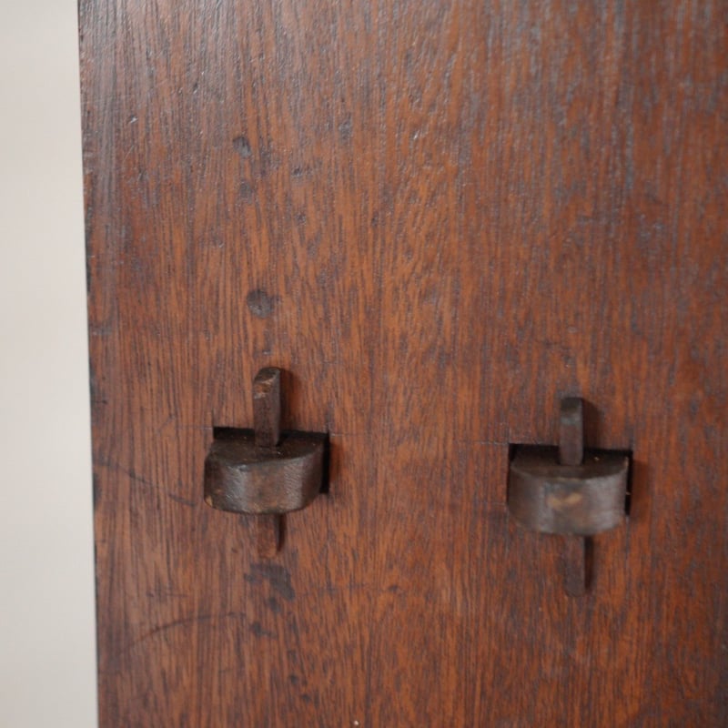 くさび棚 収納 棚 木製 飾り棚 本棚 昭和初期 古家具 アンティーク