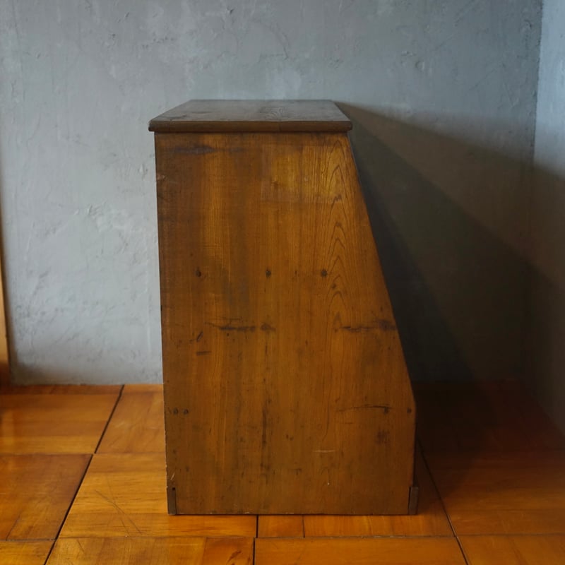 収納棚　食器棚　棚　木製　古道具　古家具　ビンテージ　アンティーク 入力済】古いショーケース 食器棚 収納棚 木製 昭和初期 収納 古道具