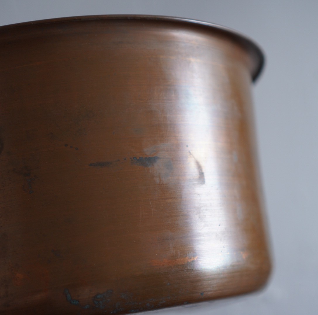 再　お値下げ　火鉢ビンテージ　象嵌入り 増渕篤宥 39 褐釉釉象嵌浅鉢（大） ｜ 暮らしのうつわ花田 和