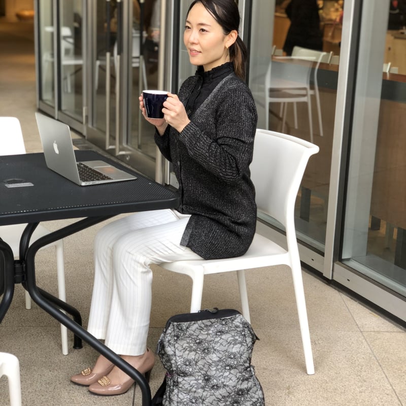 身体にやさしいリュックサック ブラックレース | cu2