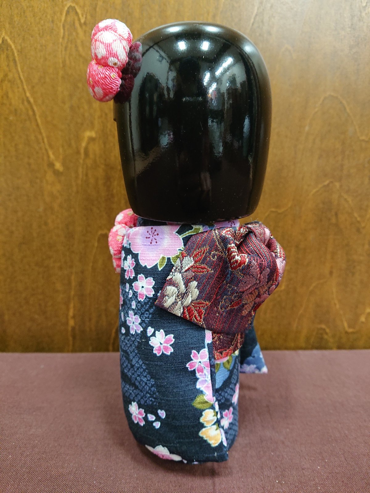 京美人こけし Kyoto Beauty Kokeshi doll S サイズ 紫 | SA