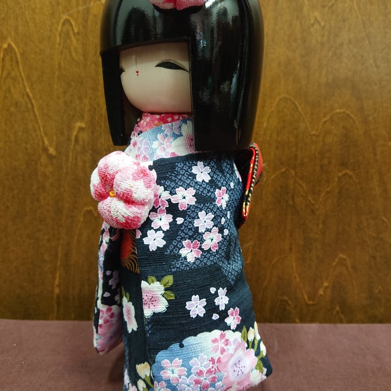 京美人こけし Kyoto Beauty Kokeshi doll L サイズ 紫 | SA