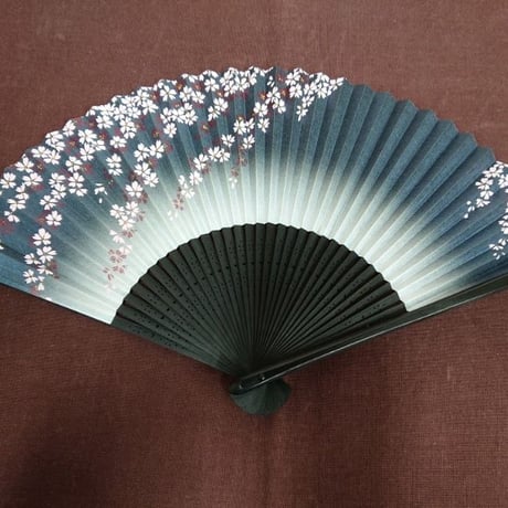 夏扇子（桜）Cherry blossoms　Handy & Decoration Fan