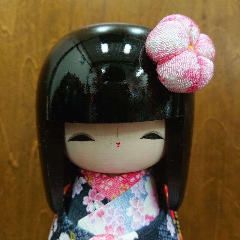 京美人こけし Kyoto Beauty Kokeshi doll L サイズ 紫 | SA