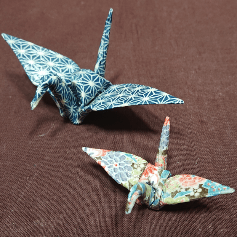 折り紙陶芸 鶴 Origami Ceramic Art Crane Sサイズ | SASE