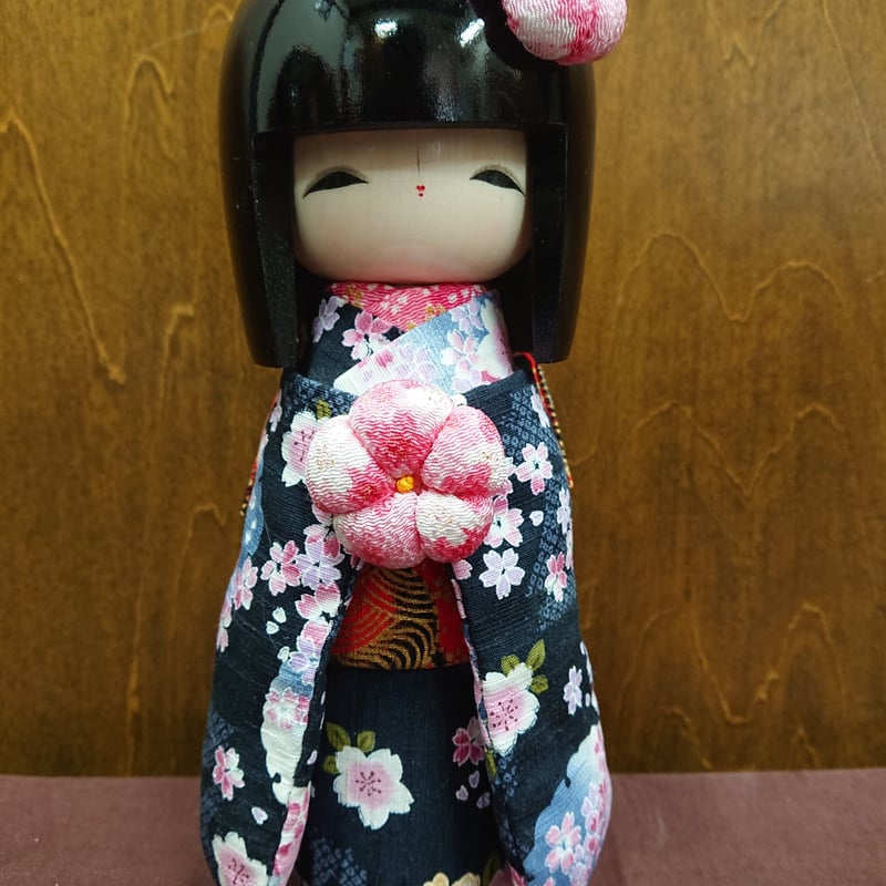 京美人こけし Kyoto Beauty Kokeshi doll L サイズ 紫 | SA