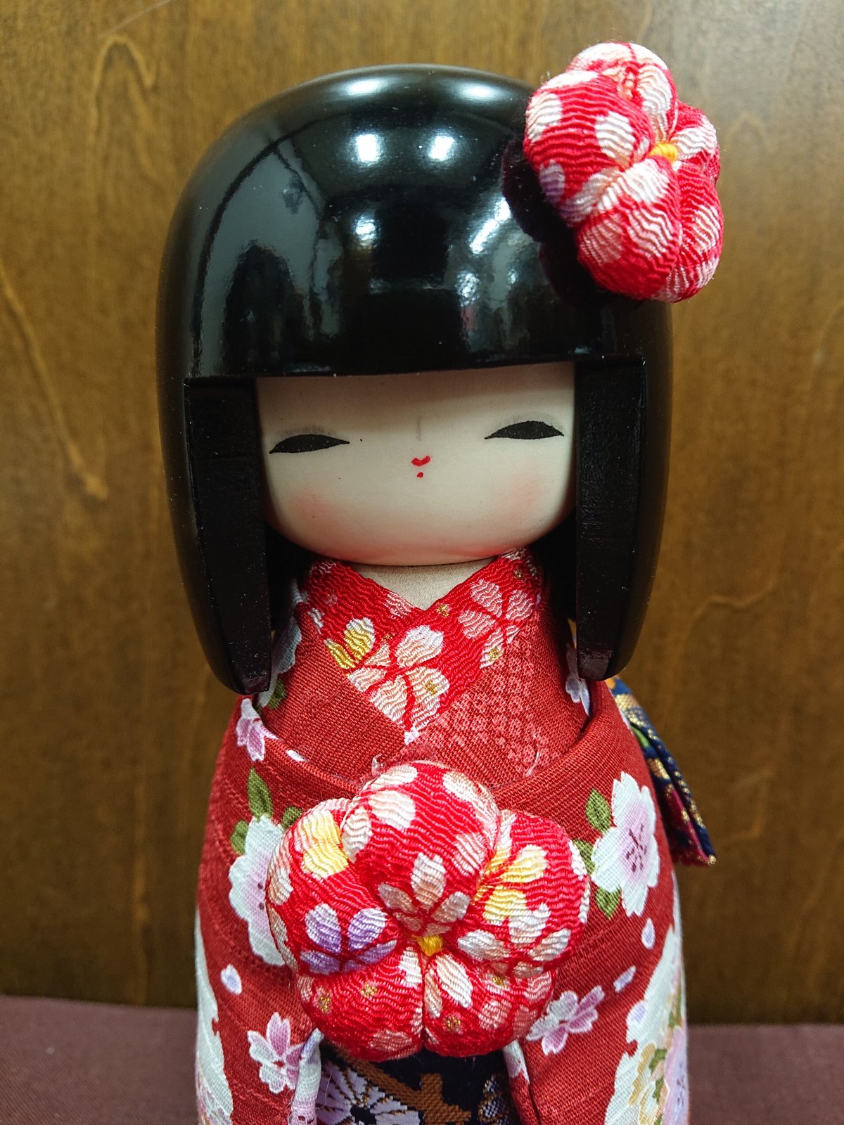 京美人こけし Kyoto Beauty Kokeshi doll S サイズ 赤 | SA