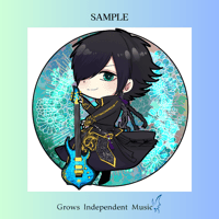 凛-Lin- デコキャラアクリルスタンド(九天攬樂-Ninth Heaven-衣装ver.)