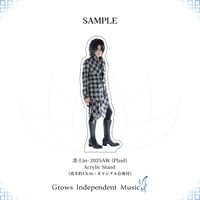 凛-Lin- 2025AW (Plaid) Acrylic Stand