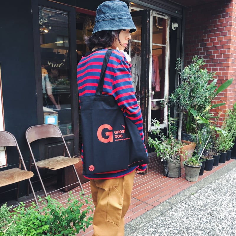 【RADLEY】Finsbury Geo ジオ 幾何学 ドッグ ロゴ トート バッグ ゴースト・ドッグ』トートバッグ / JJレトロスペクティブ2021