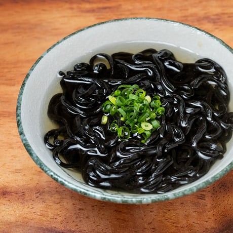 イカスミ生麺素そば1食