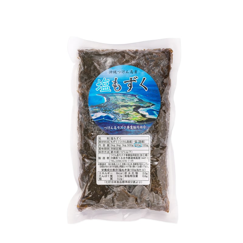沖縄県つけん島産 塩もずく | ちょーでーぐぁ