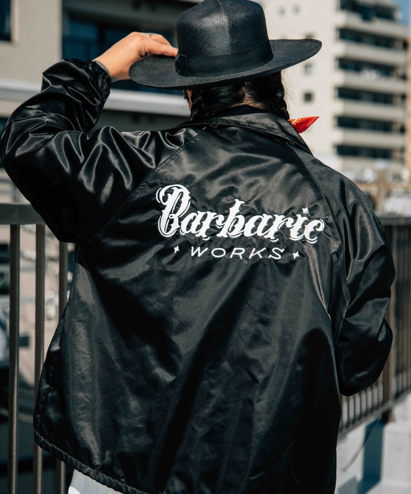 COACH JKT (Black) Barbaric WORKS×CAPTAINS HELM