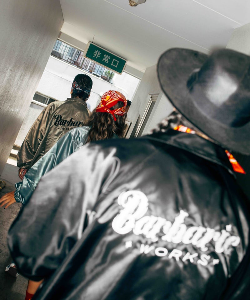 COACH JKT (Black) Barbaric WORKS×CAPTAINS HELM