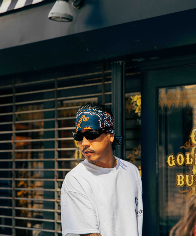 VAKT. Bandana NAVY バンダナ スカーフ 超撥水加工 VAKT. Bandana NAVY バンダナ スカーフ 超撥水加工 NAVYROOTS