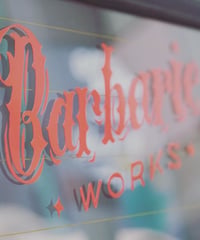 Barbaric WORKSカッティングステッカー_A