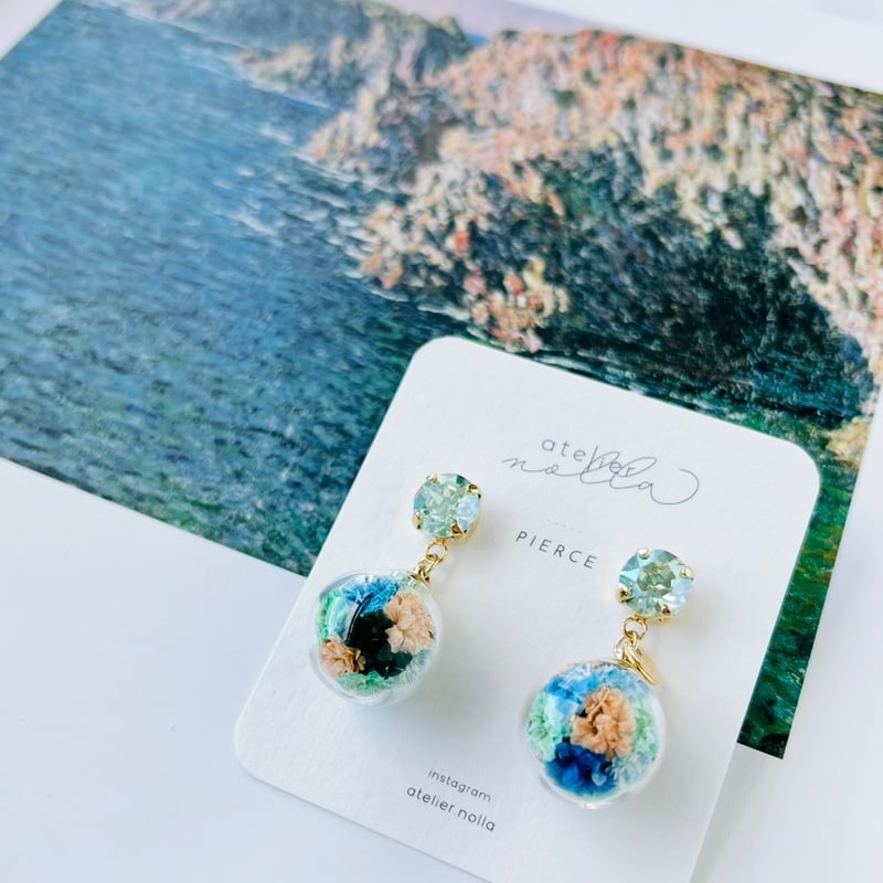 Art by colors」collection クリスタルピアス／イヤリング | atel