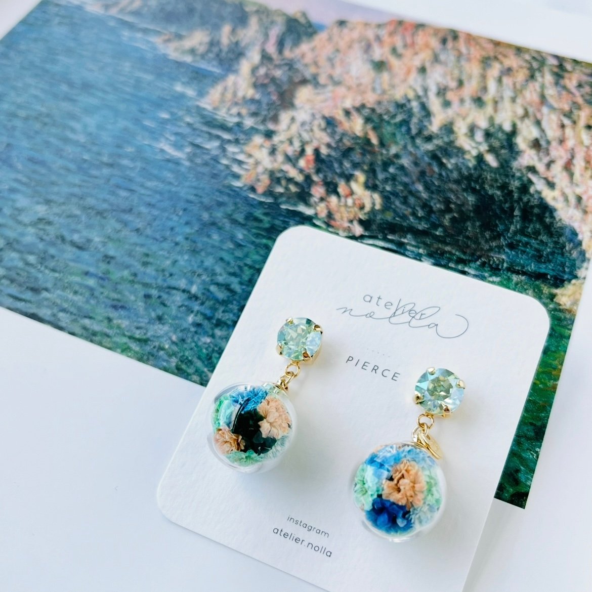 Art by colors」collection ピアス／イヤリング(クロード・モネ) |