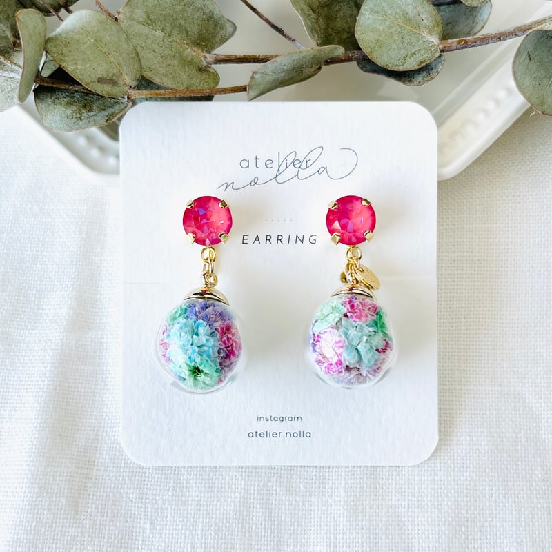 Feelingシリーズ」クリスタルピアス／イヤリング | atelier nolla