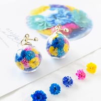 20mmガラスドームピアス／イヤリング