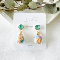 クリスタルピアス／イヤリング