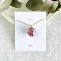 「糸紡ぎ」16mmガラスドーム・ロングネックレス