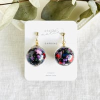 「糸紡ぎ」20mmピアス／イヤリング