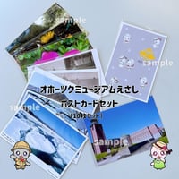 【オホーツクミュージアムえさし】ポストカードセット