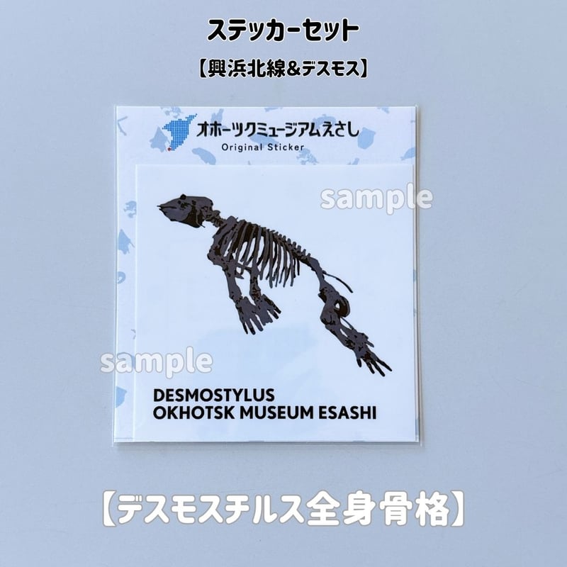 オホーツクミュージアムえさし】ステッカーセット〔興浜北線