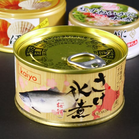 さけ水煮缶（さくらます）