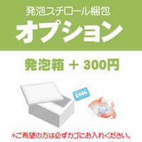 【オプション】発泡スチロール梱包+300円