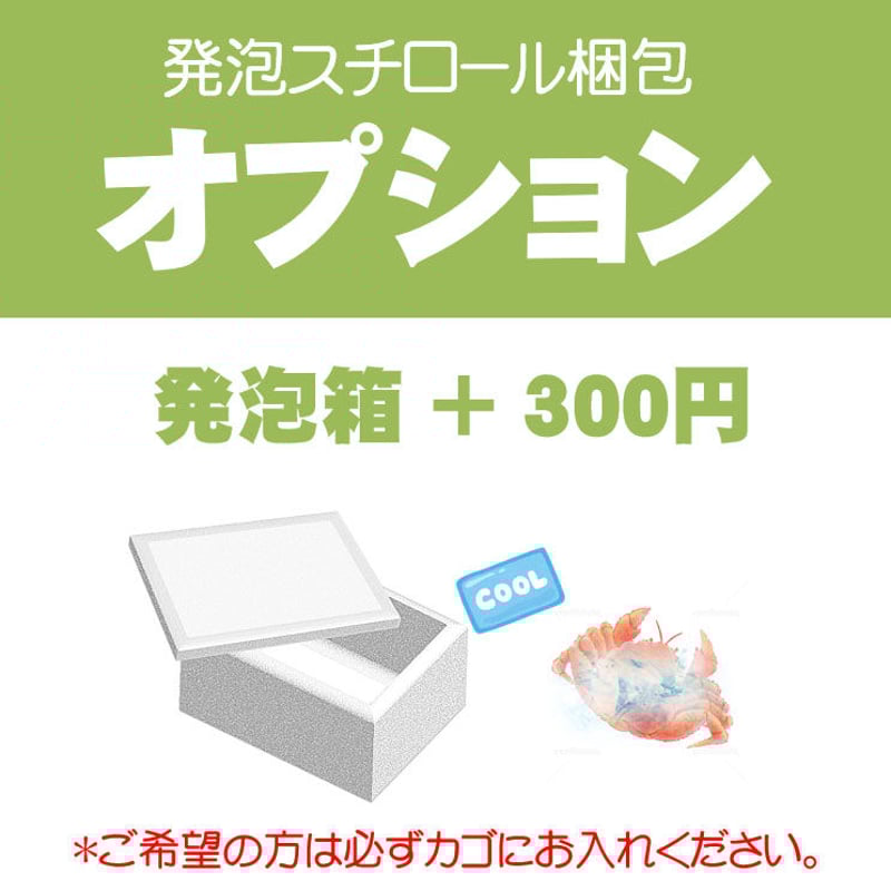 オプション】発泡スチロール梱包+300円 | 枝幸オンラインショップ