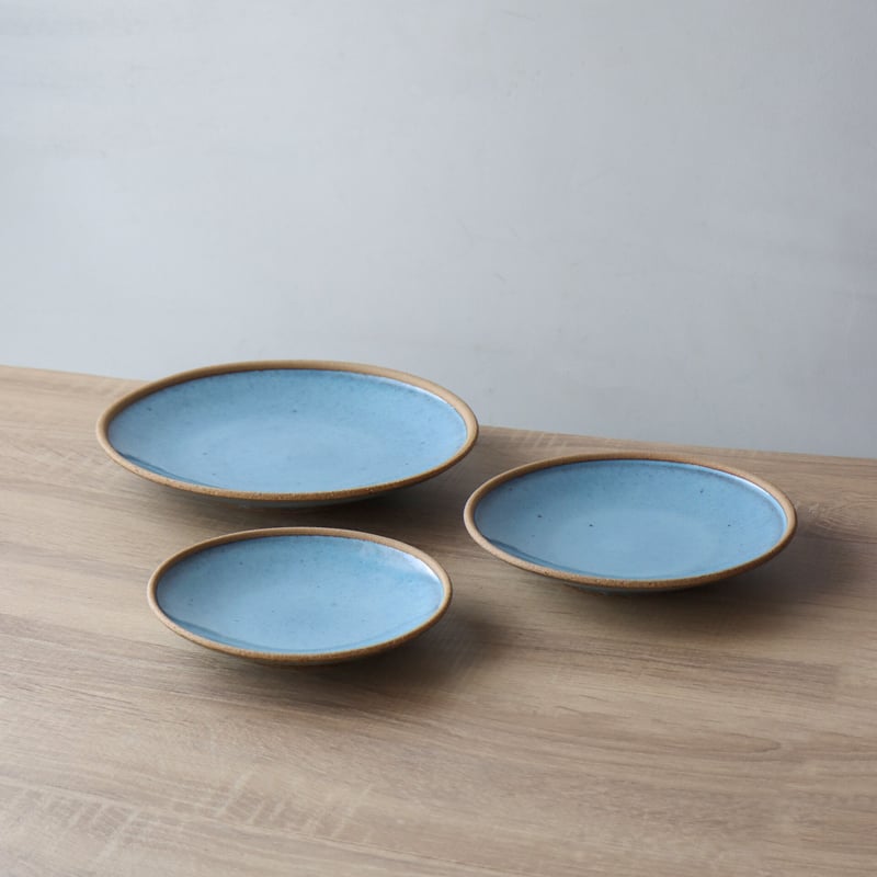 テラコッタ・BLUE プレート 17cm / 20cm / 24cm | 有田焼 山忠 テラコッタ・BLUE プレート 17cm / 20cm / 24cm | 有田焼 山忠