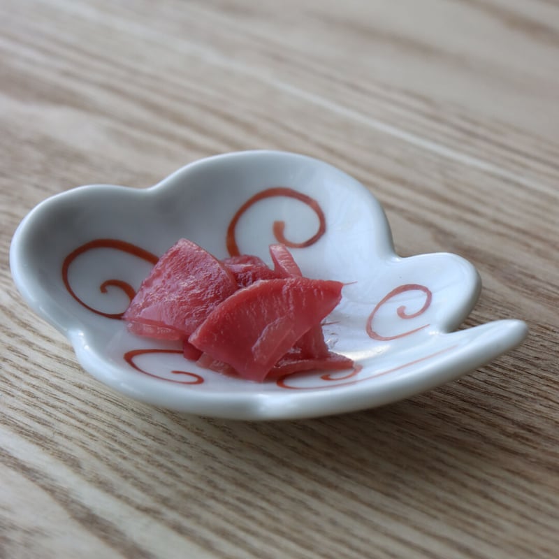 -76\z5　備前焼　煎餅皿　小皿　豆皿　薬味皿　兎 備前焼 煎餅皿 橘と丁子紋様 五枚組 豆皿 小皿Antique Sam's Collection