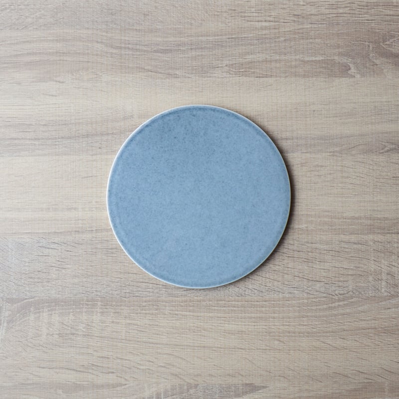 フラットプレート ライトグレー / ブルーグレー | 和食器通販 有田焼