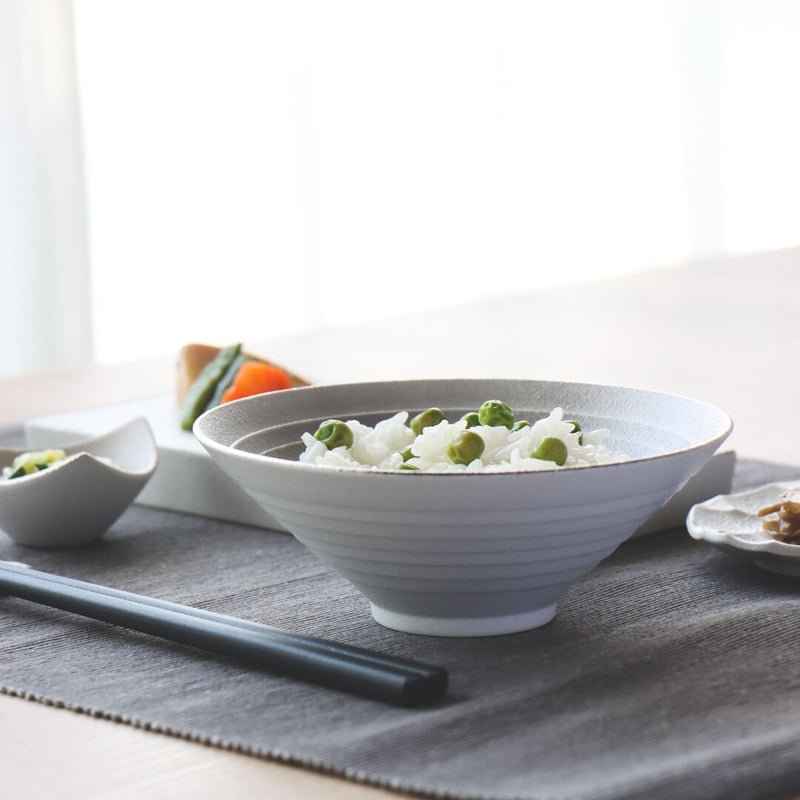 グレープラチナ千段 ボウル | 和食器通販 有田焼 山忠｜おしゃれで