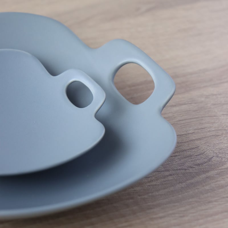 yumiko iihoshi porcelain bon voyage M gray ／ イイ