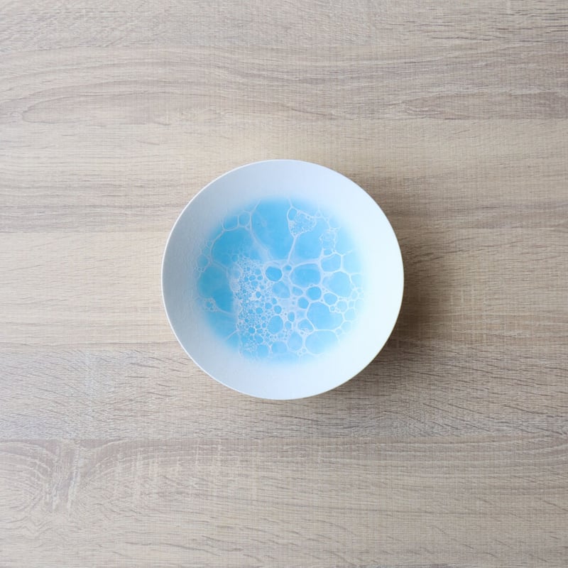 泡 ボウル 18cm blue/gray | 和食器通販 有田焼 山忠｜おしゃれで