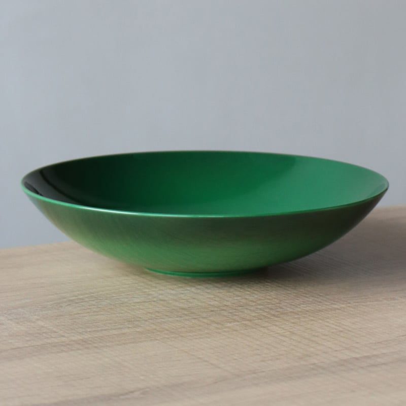 黒呉須吹緑彩ボウル 20cm / 14cm | 和食器通販 有田焼 山忠｜おしゃれ