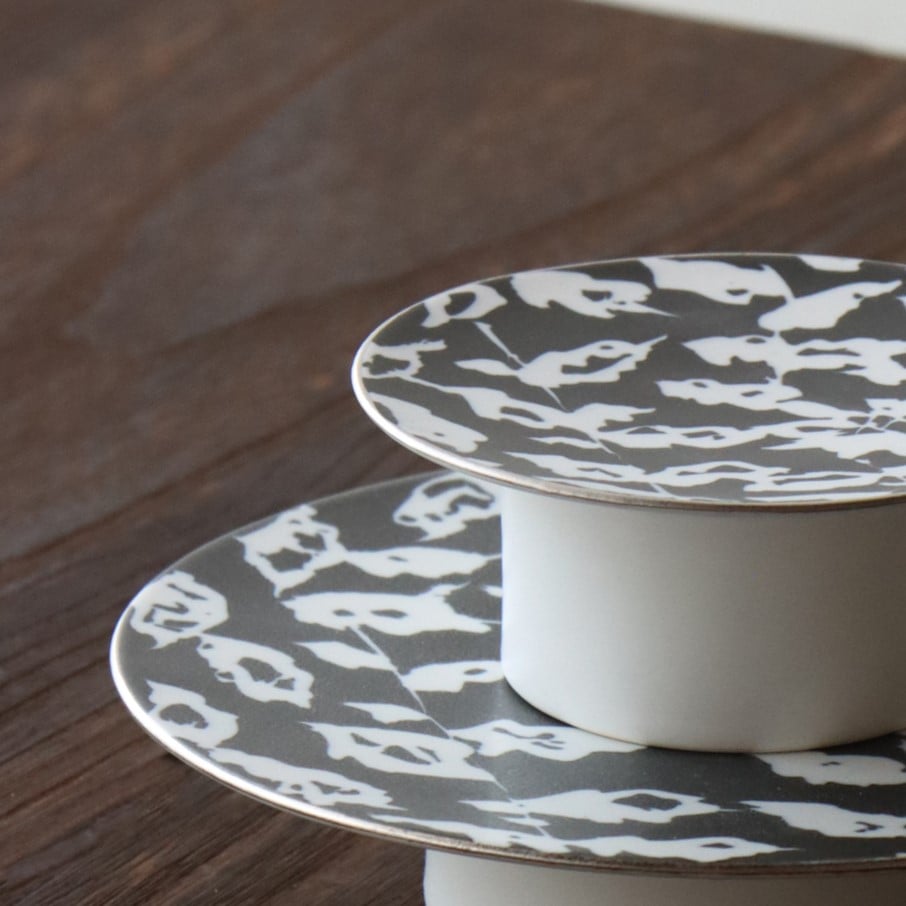 Mono Flora 高台コンポート 12cm / 19cm | 和食器通販 有田焼 山忠｜