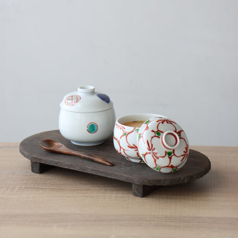 有田焼 オランダ村 むし碗 有田焼 オランダ村 むし碗 有田焼 オランダ村 むし碗