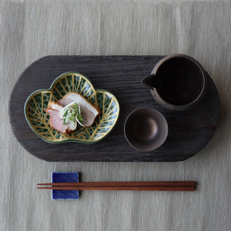 錦金松葉型 銘々皿 /前菜皿 | 有田焼 山忠 錦金松葉型 銘々皿 /前菜皿 | 有田焼 山忠