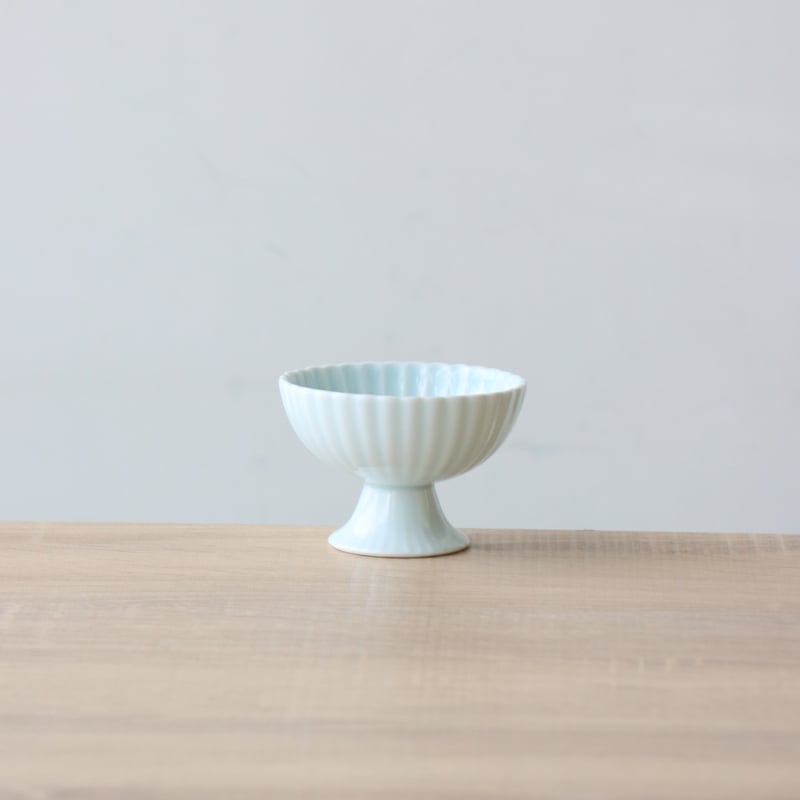 コンポ―ト 青白磁 / 吹墨 | 和食器通販 有田焼 山忠｜おしゃれでモダン