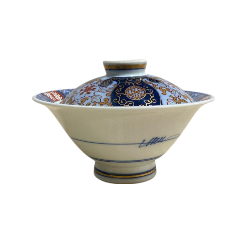 アウトレット】 蓋物 古伊万里花絵 n40上 | 和食器通販 有田焼 山忠